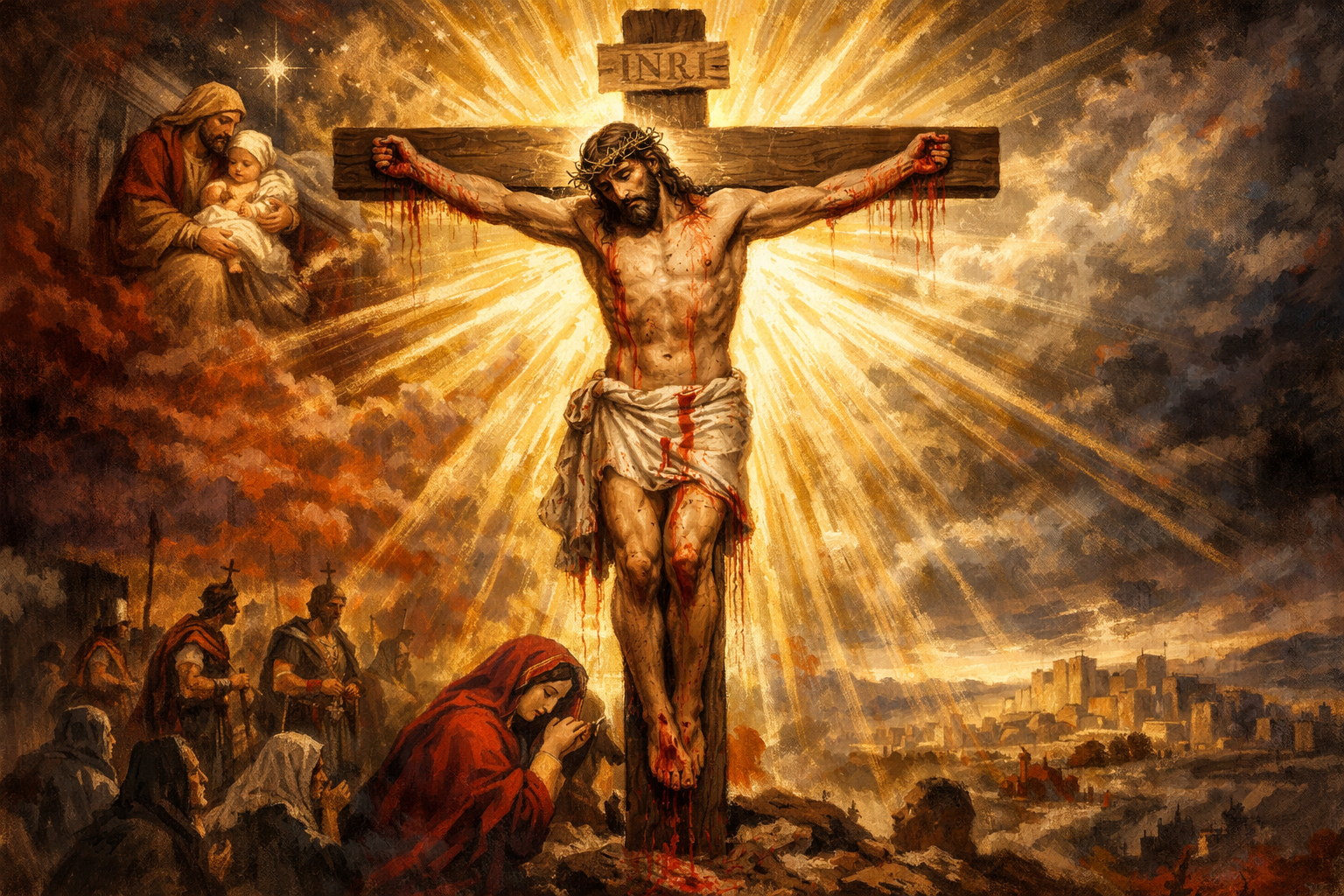 The Man from Nazareth and the Blood of the Cross